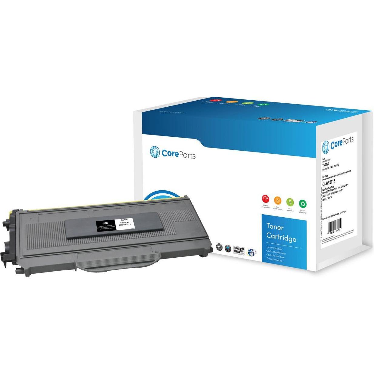 CoreParts, Toner, Toner Black TN2120 (BK)