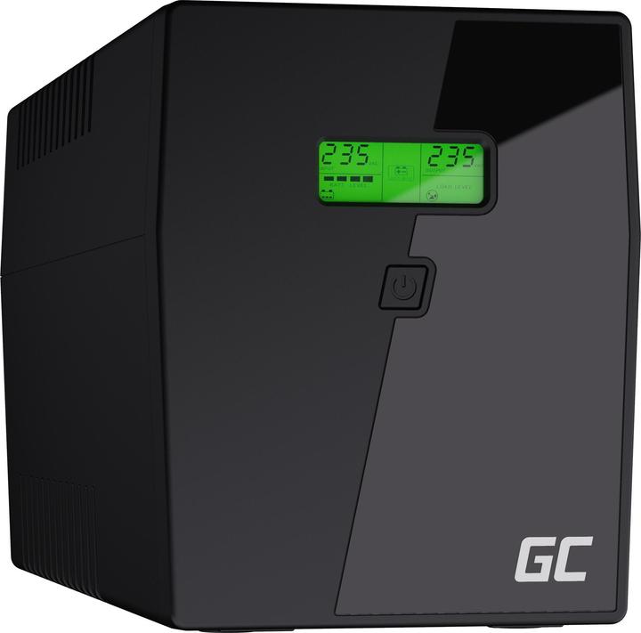 Produktbild GreenCell 2000VA 1400WÜberspannungsschutz 230V Black - (Offline-) USV (3000 VA, 1400 W, Standby USV)