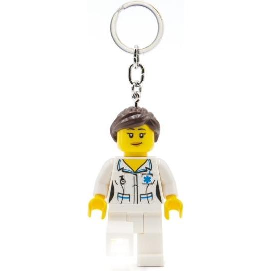 Euromic, Schlüsselanhänger, LEGO - Keychain w/LED - Nurse (4006036-LGL-KE186H)