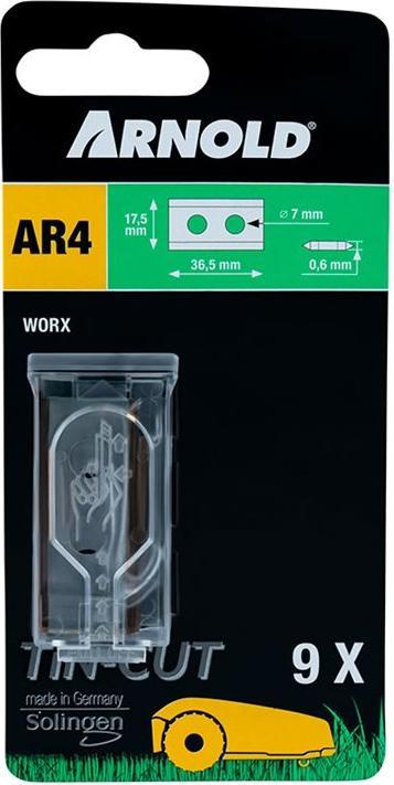 Produktbild Arnold Works 9 Messer (Mähroboter, Rasenmäher Messer + Ersatzmesser Gartenmaschinen)