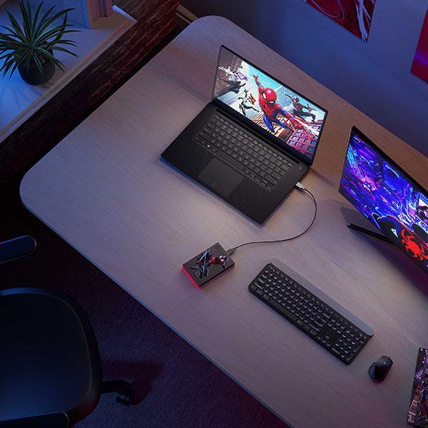 Actual product image Seagate FireCuda Gaming Hard Drive Miles Morales Special Edition (2 TB)