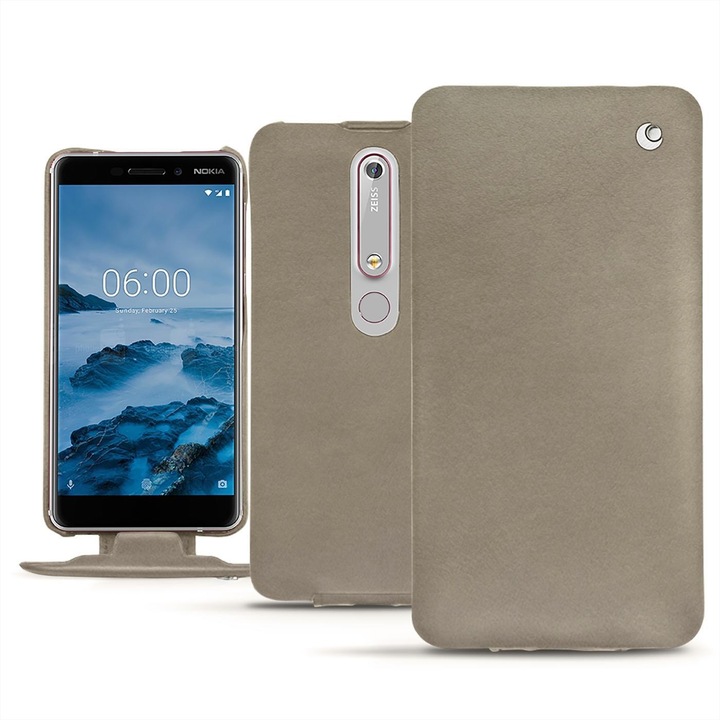 Actual product image Noreve Leather cover vertical (Nokia 6 (2018))