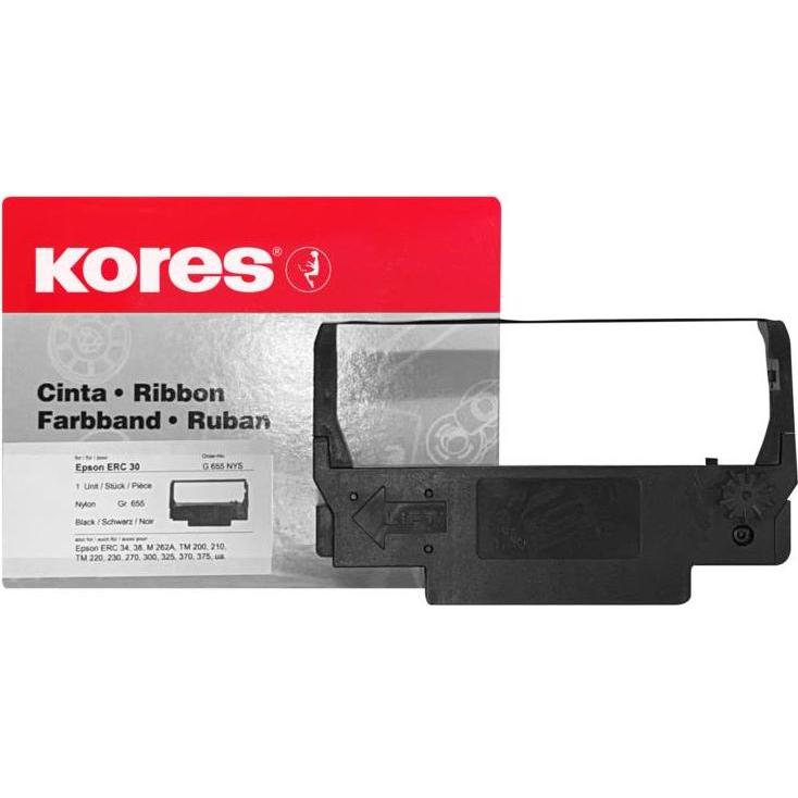 Kores, Schreibmaschine Zubehör, Farbband für EPSON ERC 30-34-38, Nylon, violett