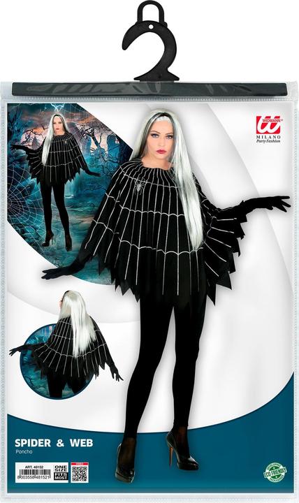 Produktbild Fun World Division Spinnweben Poncho (One Size)