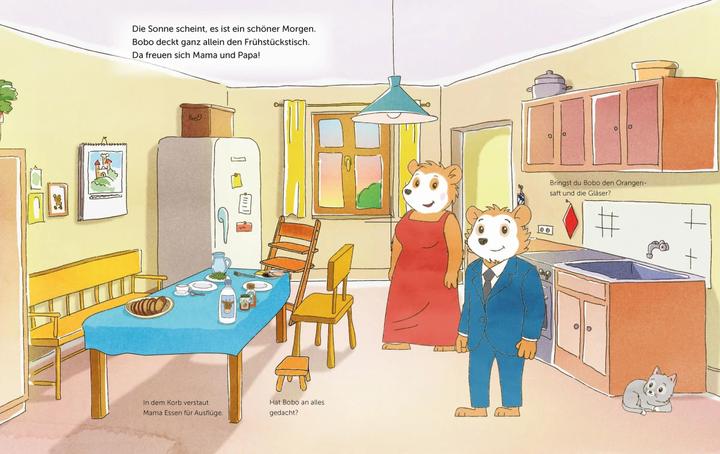 Produktbild Bobo Siebenschläfer: Magnet Spiel Buch (Deutsch, 3 Jahre)