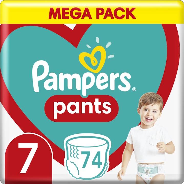 Produktbild Pampers Pants (Gr. 7, Halbmonatsbox, 74 Stück)