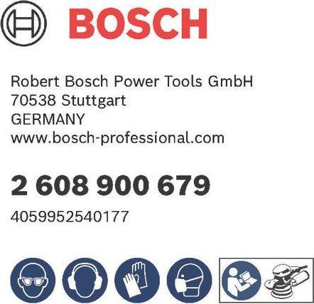 Produktbild Bosch Professional Zubehör EXPERT M480 Schleifnetz für Exzenterschleifer, 125 mm, G 400, 5 Stück (P400)