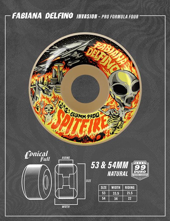 Produktbild Spitfire 99D F4 Conical Full Invasion (54 mm)