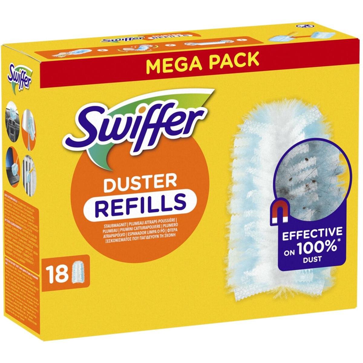 Swiffer Panni di ricarica per magneti antipolvere, Utensili pulizia, Bianco
