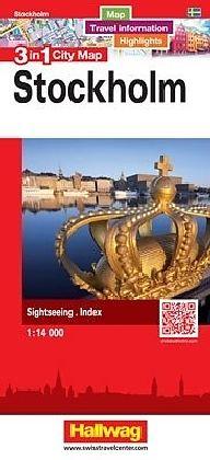 Produktbild Stockholm 3 in 1 City Map 14000