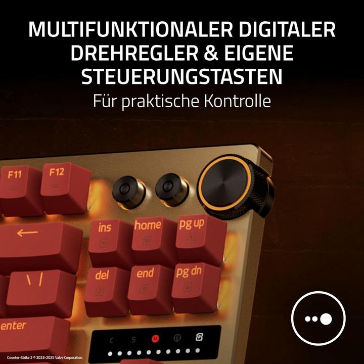 Actual product image Razer Huntsman V3 Pro Tenkeyless (USA, Cable)