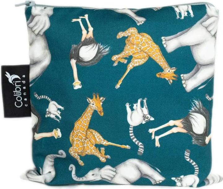 Colibri wiederverwendbarer Snack Bag large, Safari