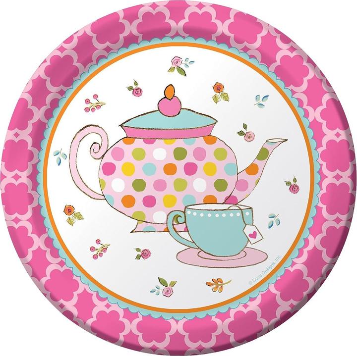 Produktbild Creative Party Dessertteller Tea Time Papier 8erPack (8x)