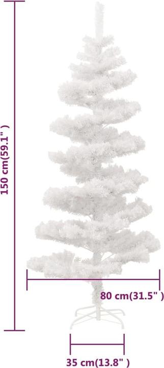 Actual product image vidaXL Spiral-Weihnachtsbaum (150 cm)