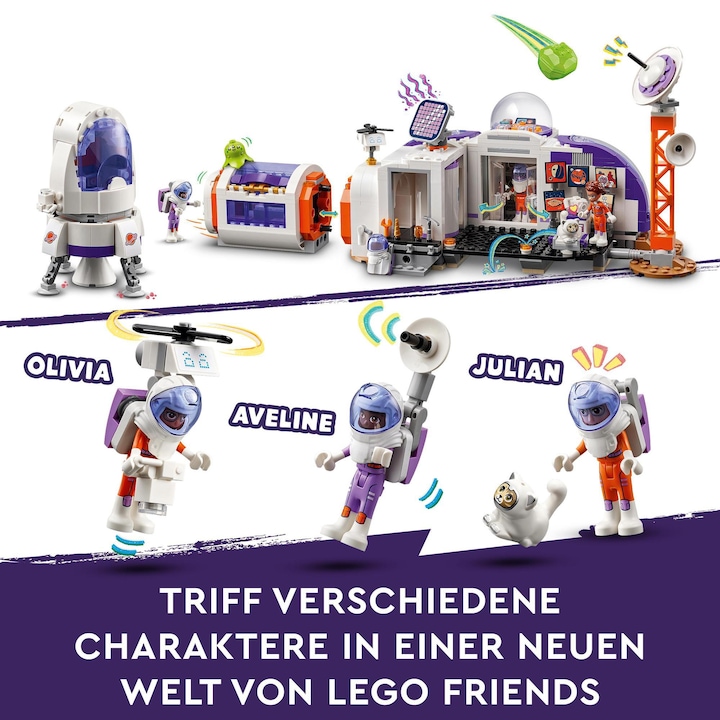 Image du produit LEGO 42605 Base spatiale martienne avec fusée (42605, LEGO Friends)