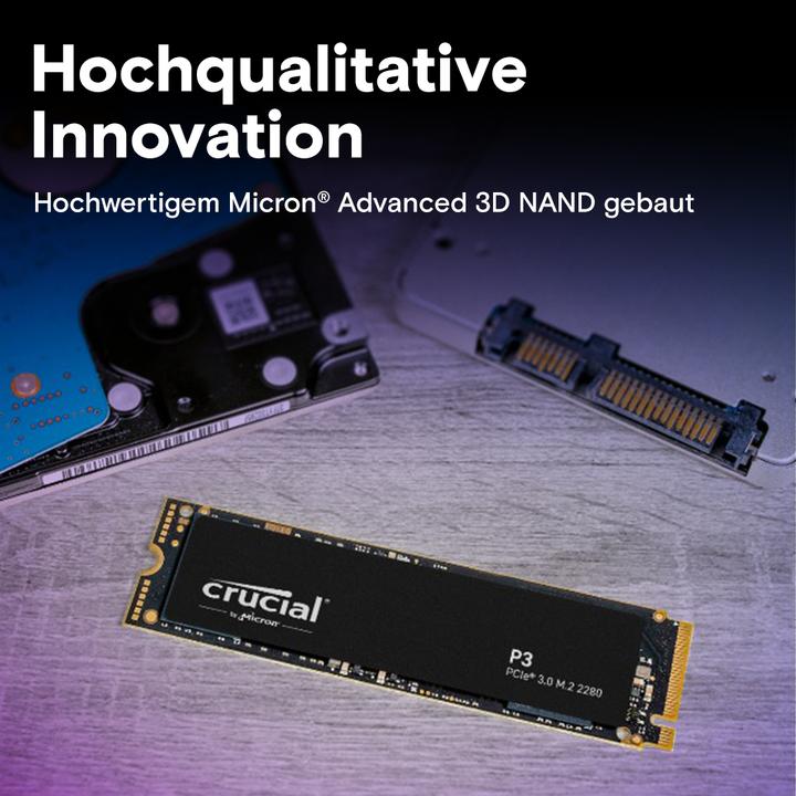Actual product image Crucial P3 (4000 GB, M.2 2280)