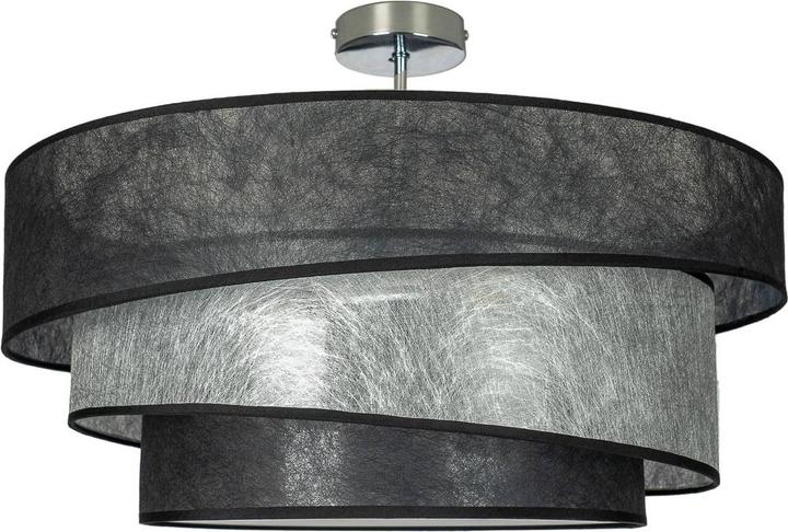 Produktbild Lindby Ayvira Deckenleuchte, schwarz, silber (E27)