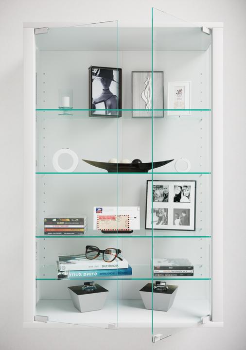 Actual product image VCM Wandvitrine Hängevitrine Glas Udina L (60 x 25 x 91 cm)