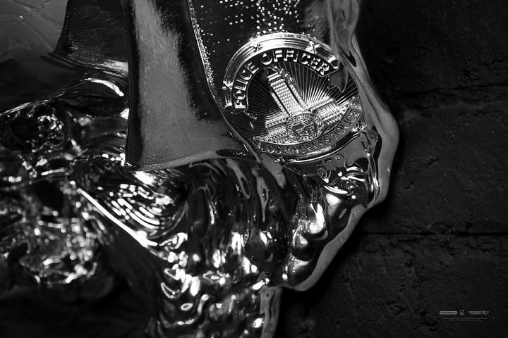 Produktbild Purearts TERMINATOR - T-1000 Liqu. Metal Mask - Statuette compatible '29x36x44cm'