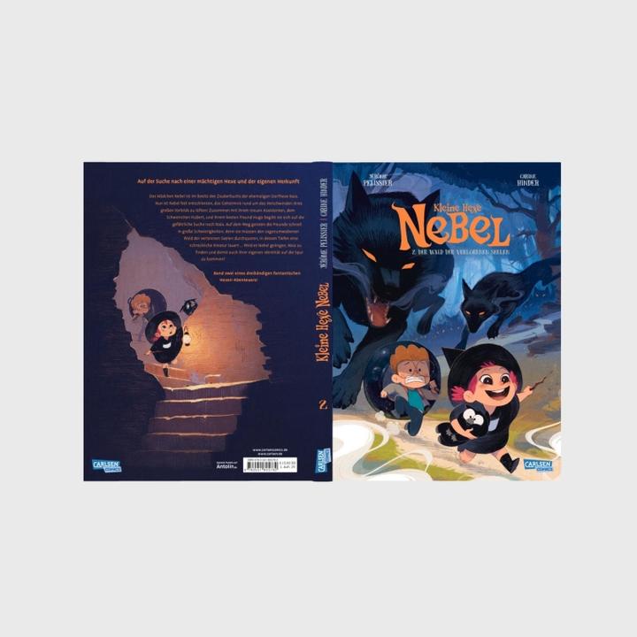 Produktbild Kleine Hexe Nebel 2: Der Wald der verlorenen Seelen (Deutsch, Jérôme Pélissier, Carine  Hinder, 2025)