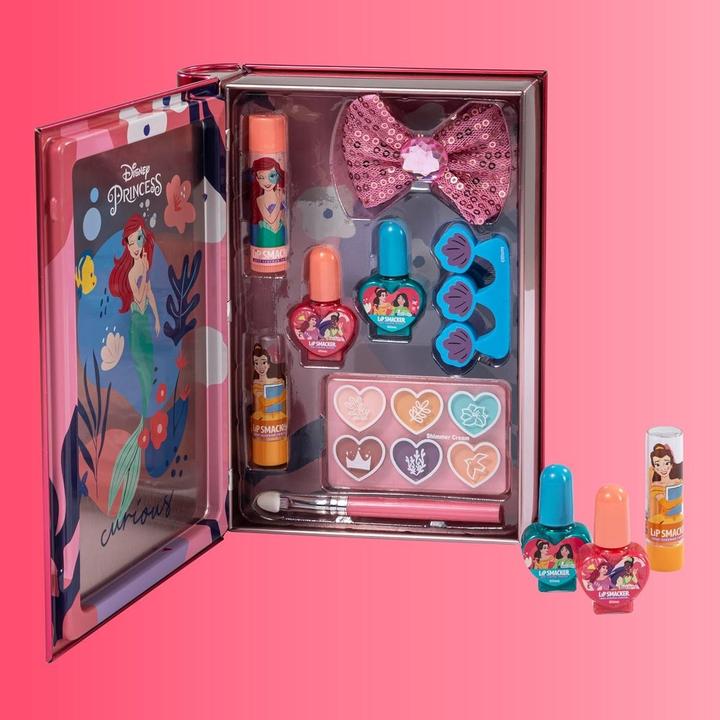 Immagine prodotto Lip Smacker Set di giochi di bellezza della Principessa Disney (Balsamo per le labbra)