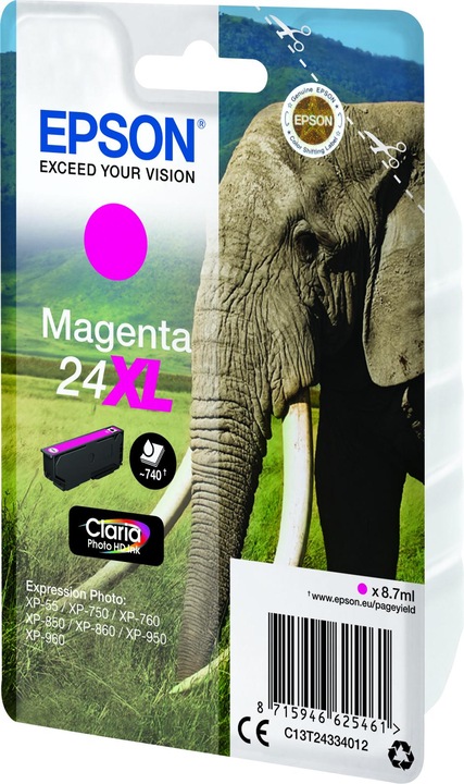 Immagine prodotto Epson 24XL Claria Photo HD (M)