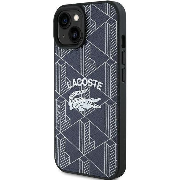 Thumbnail - Lacoste LCHMP15SPIGV iPhone 15 / 14 / 13 6.1" granatowy/navy hardcase Monogram Vintage Logo MagSafe (Apple iPhone 15), S...