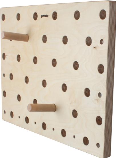 Actual product image Pedalo Climbing training board, light brown, 82 cm, 4 cm 14 kg 60 cm (Beige, Light brown)