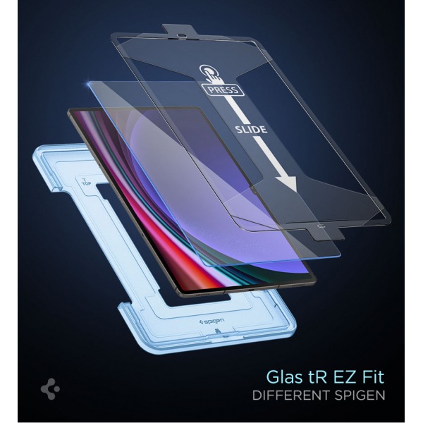 Immagine prodotto Spigen Glas.TR Sam Tab S9 Ultra 14.6" X910/X916B "EZ FIT" szkło hartowane AGL06998 (1 Pezzo/i, Galaxy Tab S9 Ultra)