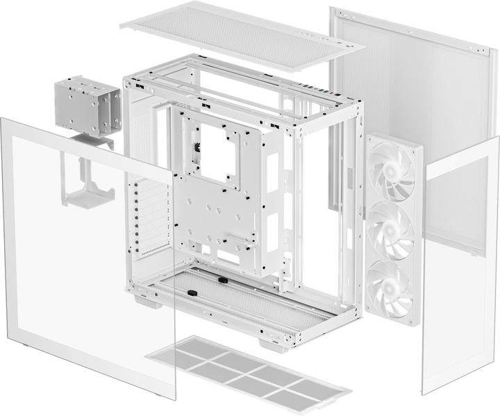 Actual product image Deepcool CH780 WH (ATX, E-ATX, mATX, Mini-ATX)