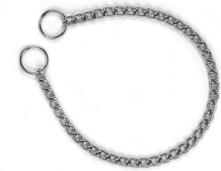 Image du produit Kerbl Collier simple 4 mm, 70 cm chromé (Chien, Sport canin)