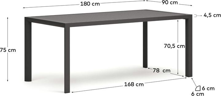 Actual product image Kave Home Culip (180 cm)