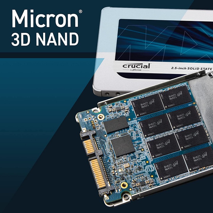 Produktbild Crucial Mx500 (1000 GB, 2.5")