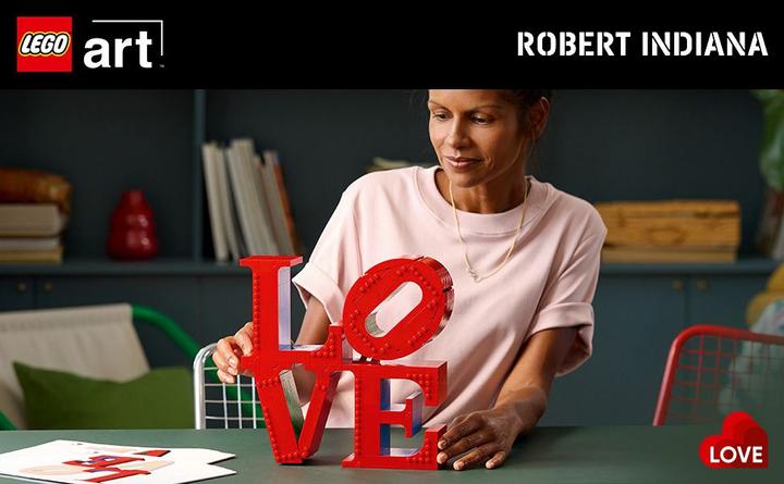 Actual product image LEGO Love (31214, LEGO Art)