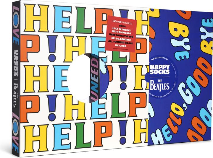 Immagine prodotto Happy Socks The Beatles 6-Pack Socks Gift Set (confezione da 6, 36 - 40)