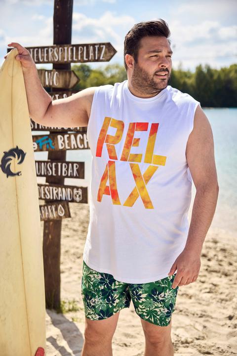 Produktbild Men+ Tanktop, grosser Print, Rundhals (XXL)