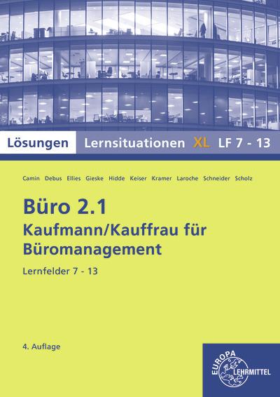 Produktbild Büro2.1,LernsituationenXLLernfelder7-13 (Deutsch, 2024)