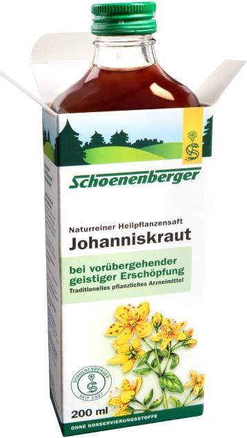 Image du produit Schönenberger Millepertuis pur jus de plantes médicinales, 200 ml de solution