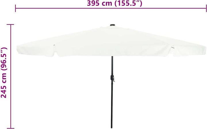 Immagine prodotto vidaXL Garten-Sonnenschirm (3.95 m)