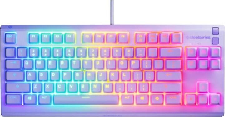 Actual product image SteelSeries Apex 3 TKL US, lavender (US, Cable)