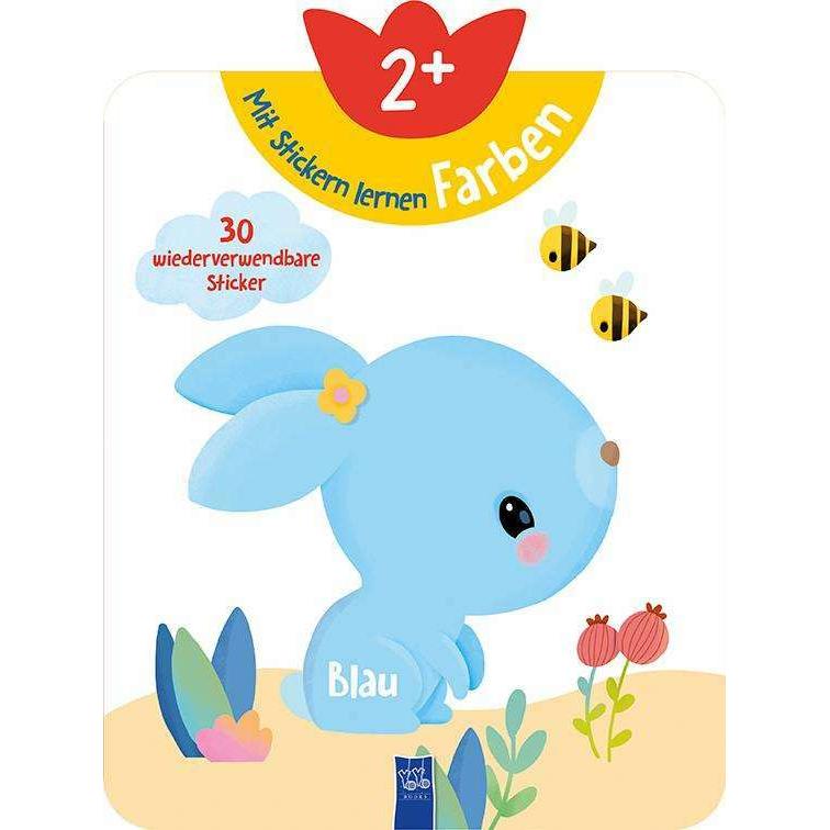 Yoyo Books, Sticker, Mit Stickern lernen 2+ (Farben), m. 30 Beilage