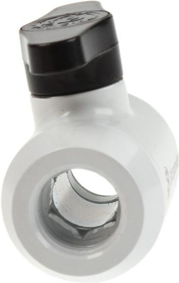 Produktbild Bitspower Absperrhahn 2x IG 1/4 Zoll, schwarzer Griff