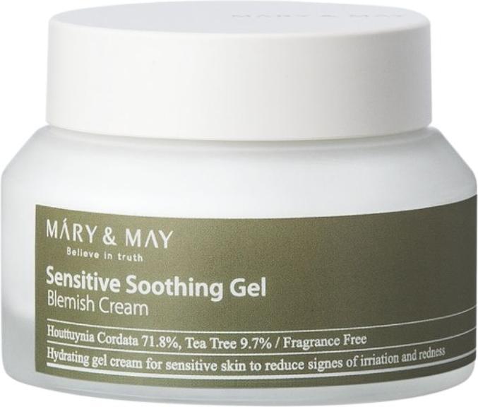 Mary&May MARY & MAY - Soothing Face Cream Sensitive Soothing Gel (Cream) 70 g