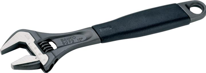 Produktbild Bahco ERGO Rollgabelschlüssel, phosphatiert, mit gummiertem Griff und einstellbarer Backe - 33 mm (33 mm)