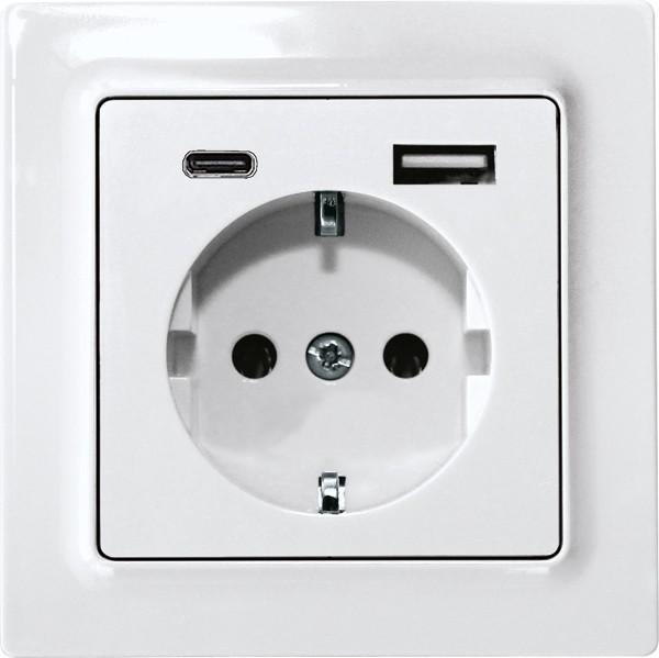 Eltako Schutzkontakt-Steckdose