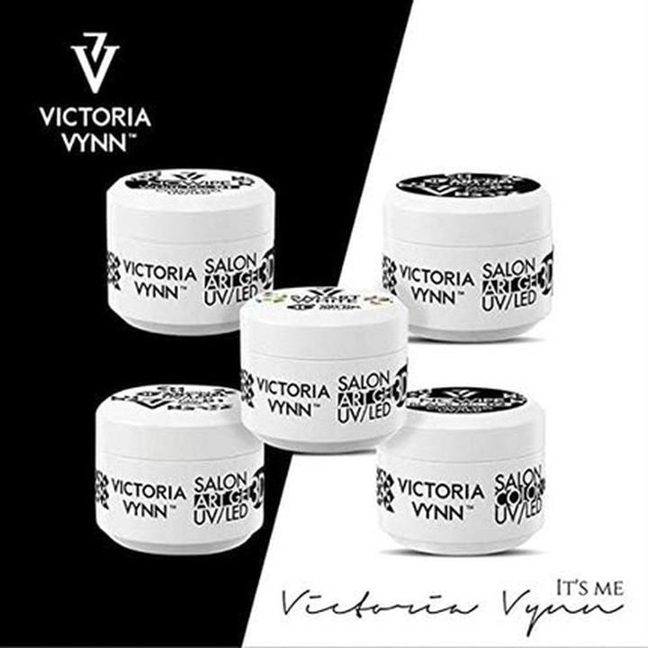 Produktbild Visconti Di Modrone VICTORIA VYNN Art Gel 02 NO Wipe Schwarz Standard (einfarbig, Gel-Effekt Nagellack)