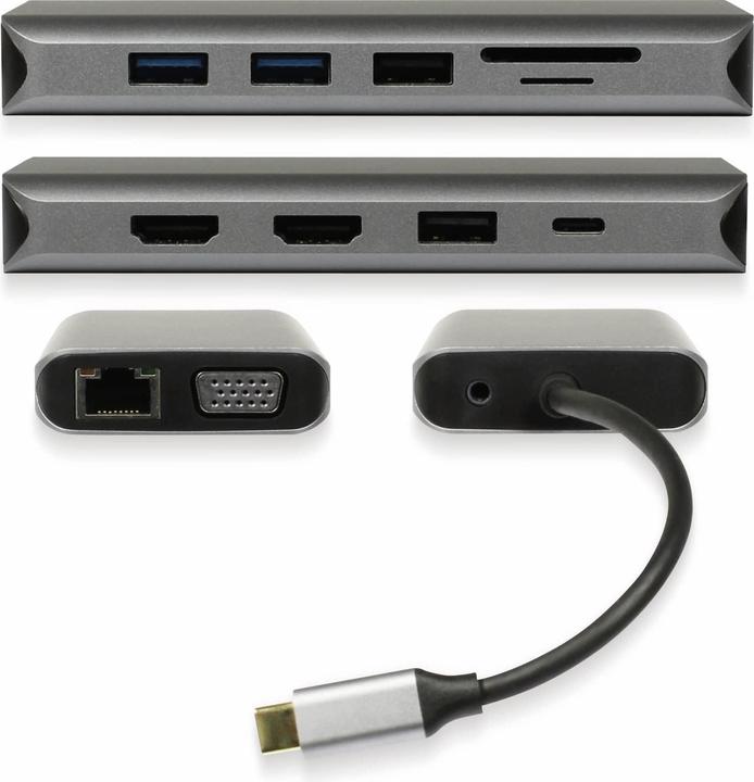 Produktbild Plusonic PSUC0216 (USB-C, 12 Ports)