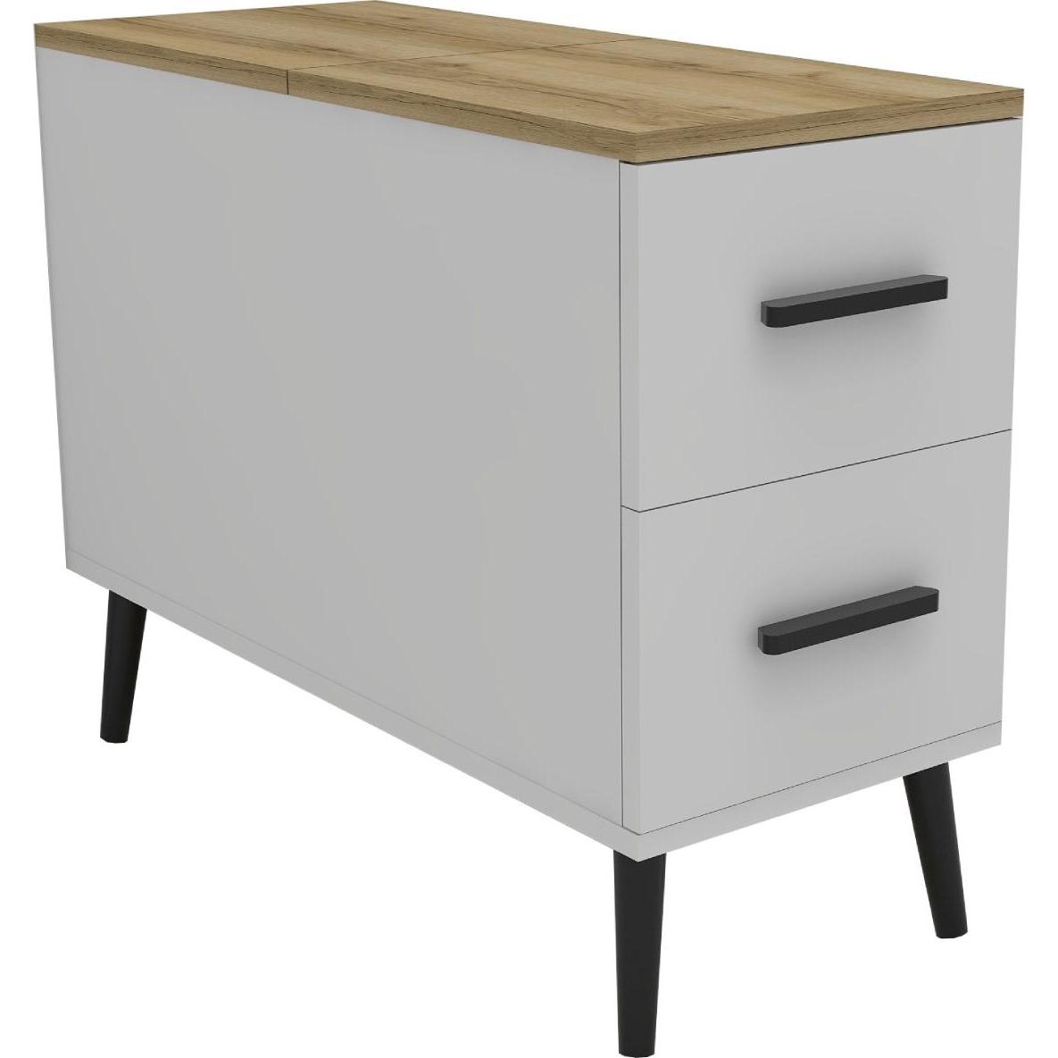 Skye Decor, Couchtisch + Beistelltisch, Island (30 x 80 x 80 cm)