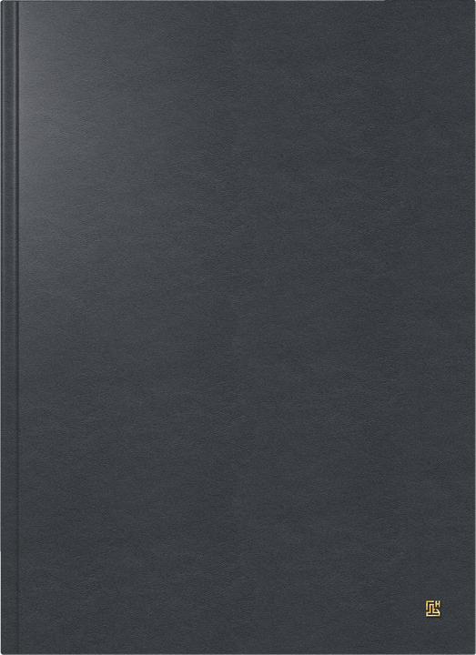 Actual product image Buchkalender Mod. 787 2026 | A4, Leder, schwarz (A4, German)