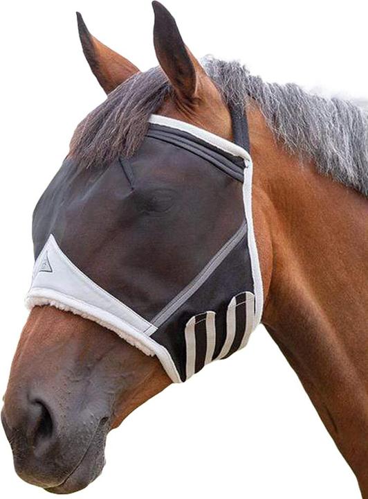 Produktbild Shires Pferde Fliegenmaske Feines Netzmaterial Ohne Ohren